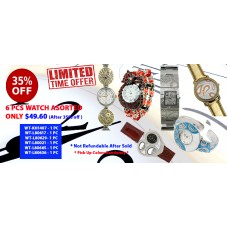 Discount Package: 35% off ( 6 PC ) Assortment Watches - Group 2- PROMO-WATCH-3